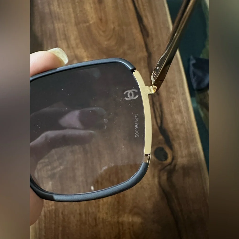 Sold!!!!! Authentic Chanel Sunglasses - Picture 2 of 3
